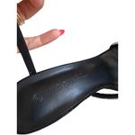 Wild Diva Black Silver Rhinestone Jeweled Spiral Heels Size 9 Photo 8