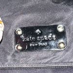 Kate Spade  NY Carmen Black Nylon Convertible Fold Flap Satchel Bag w Crossbody Photo 1