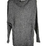 a.n.a Women's black and white Pullover Sweater Size M Casual Knit Solid Photo 0