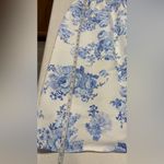 SACHIN + BABI BHLDN Anthropologie Blaine
Taffeta Blue Floral Dress Size US 6 Photo 14