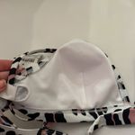 New Leopard Print Pink Black Bikini, Size Medium NWT White Photo 8