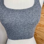 Everlane The Cozy Stretch Tank in Heathered Charcoal Grey Extra Small NWT Photo 4
