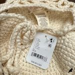 Free People NWT  Silvia Crochet Baseball Cap in Ivory Photo 4