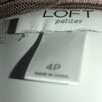 Ann Taylor  loft tan petites dress Photo 3