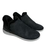 OLUKAI Womens Ankle Boots Shoes MALUA HULU Black Fleece Lined Sz 8 Photo 1