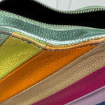 Urban Expression Urban Expressions Rainbow Patchwork Heart Shaped Shoulder Crossbody Bag Photo 9