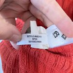 Madewell Textured Cover-Up Jumpsuit Fresh Chili 2022 Casual Summer Red Small Photo 6