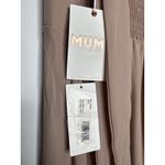 Show Me Your Mumu  -Claire Midi Dress- Soft Beige Chiffon- Size Large -NWT Photo 4