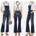 Mother flare denim overalls swooner size 29 Blue Photo 13