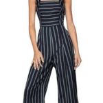 BCBGeneration  Navy Buckle Strap Jumpsuit Size 10 Photo 0
