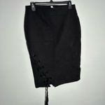 Guess  Pia Lace Up Midi Skirt Size Medium Photo 3