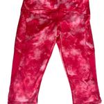 Lululemon  Sun Runner Cropped Leggings Tidal Trip Boom Juice Tie Dye Pink Size 6 Photo 0