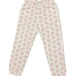 J.Crew  Pink And White Sweatpants 100% Cotton Size XS NWT Photo 0