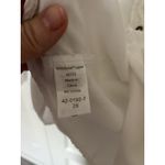 Jessica London  Size 28 White Over Size Button Up Blouse Photo 5