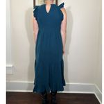 Universal Threads Universal Thread Blue Tiered Midi Dress Size Small Photo 1