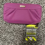 Travelon NWT Magenta RFID Blocking Wallet Photo 0
