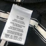 Michael Kors Windowpane Pleated Plaid Black White Mini Skirt 14 Petite Women's Photo 3