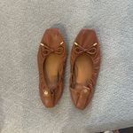 Tory Burch  Brown Leather Ballet Flats 8 Photo 9