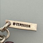 ESPINOSA 925 sterling silver Design Real amethyst stones Necklace​​ Purple Photo 9