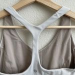 Lululemon White Arise Light Support Racerback Athletic Workout Sports Bra Photo 8