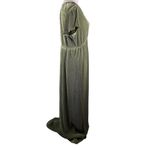Baltic Born  Athena Pleated Maxi Dress Sage XXXL New Photo 16
