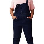 Universal Standard  Olivia Denim Overalls In Dark Indigo Size XS / US Large Photo 8