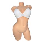 Nautica  INTIMATES 36C white ribbed bra lightly padded t-shirt bra seamless Photo 1