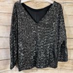 ZARA sequin special edition blouse women Size Medium Photo 9