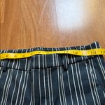Liverpool  Navy and White Striped Women's Bermudas Photo 4