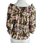 Free People  Spring Floral Romantic Dainty Ethereal Sweetheart Blouse Top Size XS Photo 9