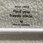 Gilly Hicks  White Cropped Zip-Up Hoodie - Size Medium‎ Photo 3