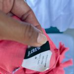 J.Crew Rugged Ruffle Cotton Sundress. Size M Photo 6