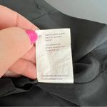 Vince  leather trim strapping black sheath dress with pockets, size 4, NWOT Photo 14