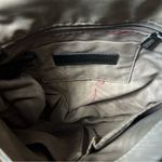 Rebecca Minkoff Grey Vanity Large Leather Saddle Bag Crossbody Purse Photo 7