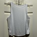 HEROINE SPORT Womens Moisture Wicking Sleeveless Tank Top Size XL mesh sides White Photo 2