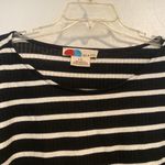 Free People Beach Striped Cropped Ribbed Top Photo 1