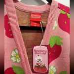Her Universe Firm! Strawberry Shortcake Allover Strawberry Print Women's Cardigan Photo 3