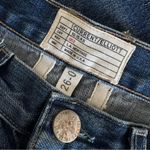 Current/Elliott  Selvedge Fling Boyfriend White Oak Cone Denim Jeans Size 26 Photo 5