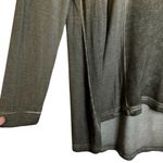 Soft Surroundings  Sinclair Cowl Neck Taupe Olive Green Top Tunic PM Career 39667 Photo 4