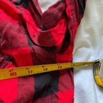 Abound Black & Red plaid checkered long sleeve Photo 3