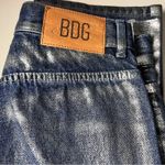 BDG Urban Outfitters Y2K Shimmer Style  High-Waisted Cowboy Jeans Sz 25 NWT Photo 6