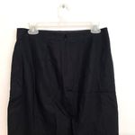 J.Crew NEW NWT Solid Pencil Skirt Black Linen Cotton Knee Length or Midi Work 2 Photo 12