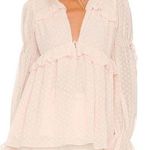 Tularosa Kennedy Tunic Size Small Pale Pink NWT Balletcore Feminine Coquette Photo 0