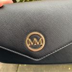Marilyn Monroe NWOT MM Black Purse | PVC Handbag | Gold Color Chain Magnet Close Photo 3