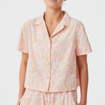 Outdoor Voices  SolarCool Camp Collar 5" Short Set Pink Marble Size medium Photo 1