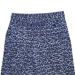 Athleta NWOT Avenue Printed Wide Leg Crop Pants Allure Navy Sz 6 Petite Pull On Photo 2