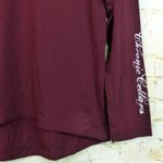 Chronic Clothing Chronic Cellars Shirt Women M Burgundy LS Graphic Logo Skull Red Size M Photo 5