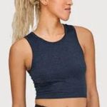 Girlfriend Collective  Black Cropped Racerback Sport Athletic Bra Top S Photo 1