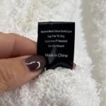 POL NEW NWT  Medium Berber‎ Fleece White Fuzzy Knit Hoodie Drawstring Long Sleeve Photo 9