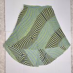 Laundry by Shelli Segal Flowy Skirt Midi Skirt High-low Green Blue Size 12 Photo 4